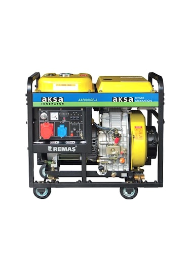 Aksa Aap 8000 De-3 Trifaze Marşlı 8 Kva Dizel Jeneratör