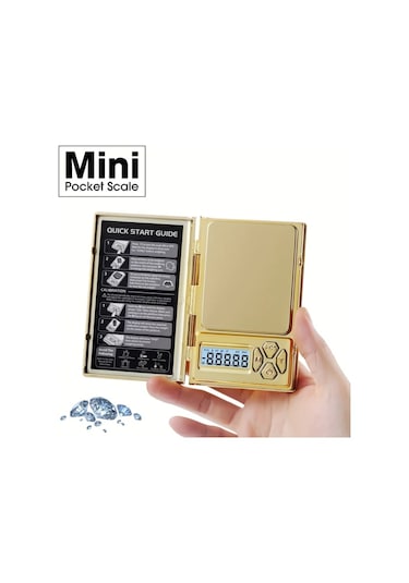 Xuweiwei Golden Hassas Terazi 100g 0 01g Dijital Kuyumcu Terazisi Plastik Dayanıklı Altın