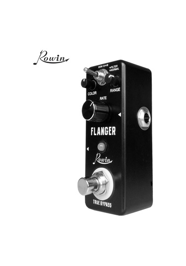 Yaozixa Rowin Ln-312 Analog Flanger Gitar Efekt Pedalı - 3 Knob Renk, Aralık, Hız Ve 2 Mod Filtre, Normal İle Doğru Bypass Ve Alüminyum Kasa