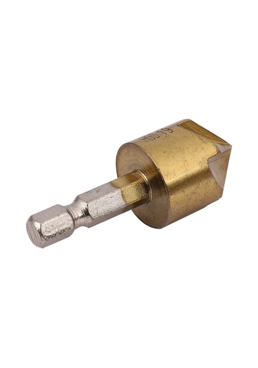 Sointeresting 6 X 5 Flüt 90 Derece 1/4 İnç Altıgen Hss Havşa Matkap Ucu Seti Pah Kesici 6-19