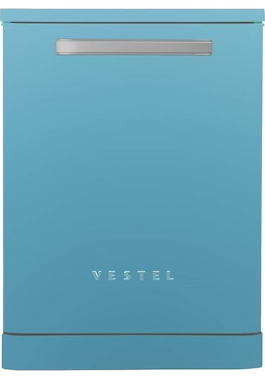 Vestel BM 5001 Retro 5 Programlı 13 Kişilik Bulaşık Makinesi Mavi