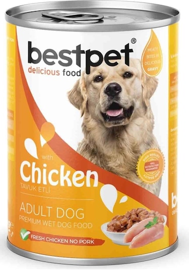 Bestpet Tavuklu Yetişkin Köpek Konservesi 400 G