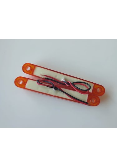 2 Adet Neon Led Lamba Slim Model Turuncu 12-24 Volt
