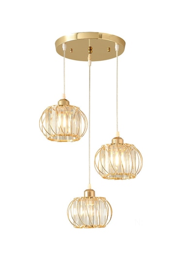 Symbee Kahve Dükkanı, Restoran, Mağaza Vitrini İçin Modern Kreatif Demir Çelik Retro Tek Kafa Adam Figürlü Sarkaç Avize - Işık Kaynağı Yok Altın