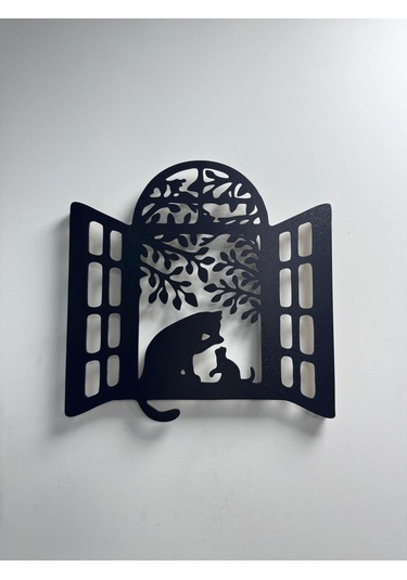 Kedi Ailesi Led Işıklı Tablo