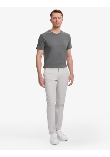 Pierre Cardin Erkek Antrasit Tişört Basic 50325307-vr006