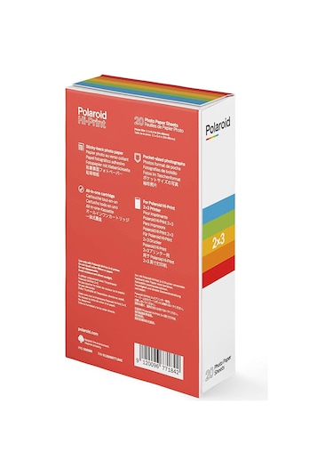 Polaroid Hi-Print 2x3 Paper Cartridge 20 Sheets