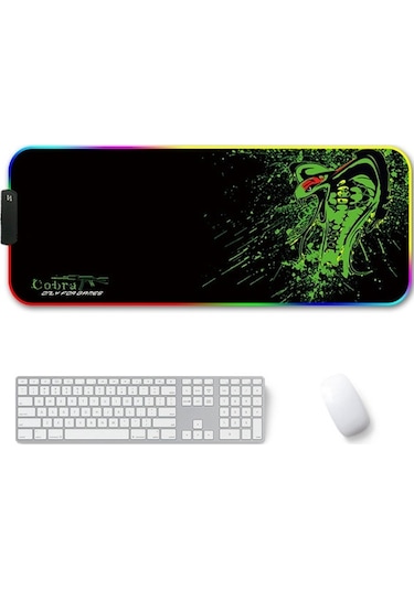 250x350x3mm F-01 Kauçuk Termal Transfer Rgb Işıklı Kaymaz Mouse Pad