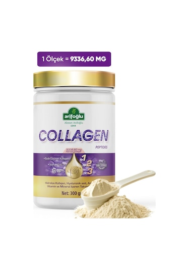Arifoğlu Collagen Peptides Kolajen Takviye Edici Gıda 300 G