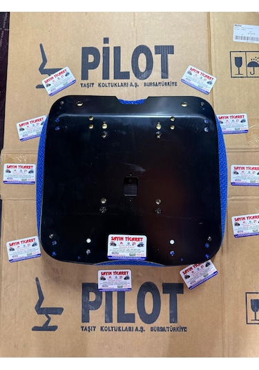 Pilot Traktör Koltuk Alt Döşeme Tabanlık Mavi Kumaş