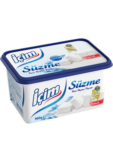 İçim Süzme Peynir 900 G X 8 Paket Taptaze Ve Lezzetli