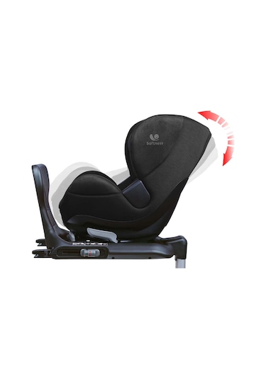 Renolux Gaia I-Size Softness Isofix 0-18 Kg Oto Koltuğu Siyah