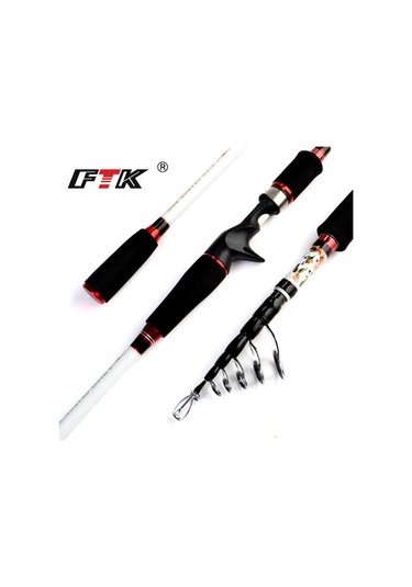 Ftk Teleskopik Olta, Ultra Hafif, Döner Ve Döküm, Karbon Fiber Olta, 1,8-3,0m, Olta Takımı Castıng-3.0m