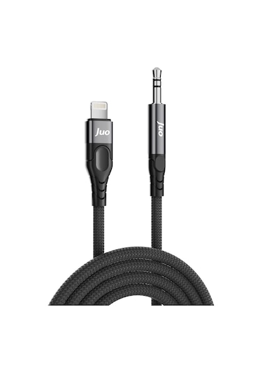 Juo Lightning To 3.5mm Jack Aux Stereo Trs Ses Kablosu 1 Metre