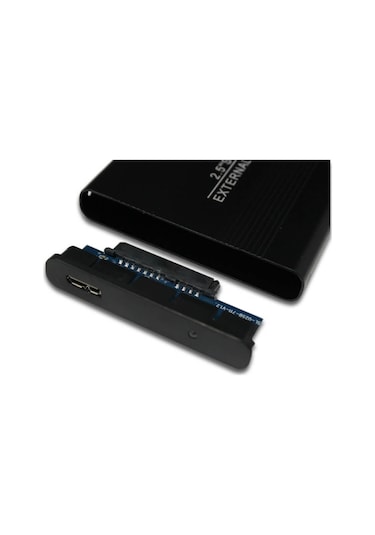 Wozlo 2.5 Hdd Kutusu Usb 3.0 Harici Harddisk Ssd Kutu - Alüminyum Gövde - Micro Usb 3.0 Giriş