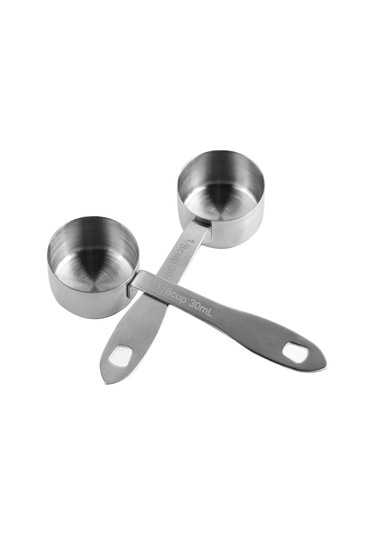 Kangvka Stal Çelik Kahve Ölçü Kaşığı 30ml - Hijyenik, Kolay Temizlenir, Profesyonel Tasarım Diğer