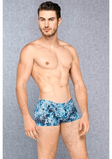 Doreanse Erkek Okyanus Desenli Modal Boxer 1706 Okyanus