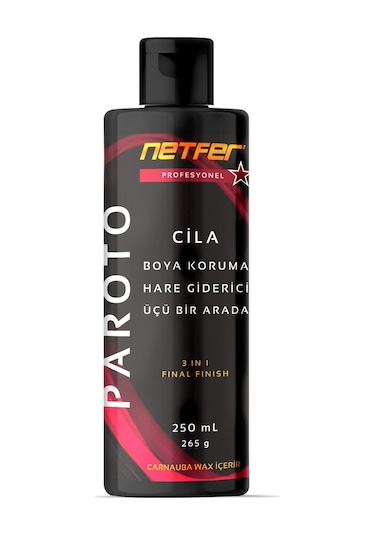 Netfer 4'lü Pasta Cila Set 4 x 250 ML