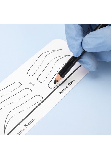 Wezone Başlangıçcılar İçin Taşınabilir 6 Adet Kaş Kalıbı Seti - Çizgi Uygulaması, Farklı Teknikler Ve Ayırmalı Halka