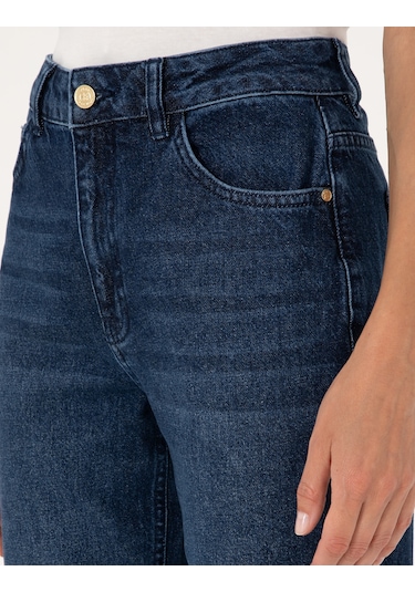 Pierre Cardin Kadın İndigo Pantolon Jean 50313247-vr028 Indigo