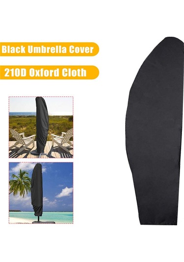Padalink 280 Cm 210d Oxford Dokulu Gümüş Kaplama Semsiye Kılıfı - Yağmurlu, Tozlu, Güneşli Hava Koruyucu, Dış Mekan Muz Semsiyeleri İçin DiğER