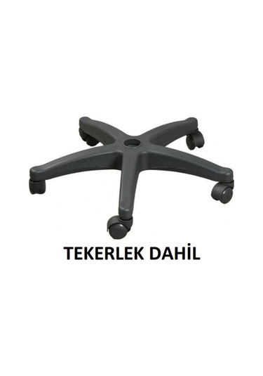 Depolife Yıldız Ayak Tekerlek Bilgisayar Koltuğu Ayağı Tekerlekli