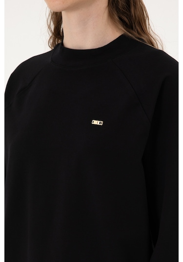 U.s. Polo Assn. Kadın Siyah Sweatshirt 50313610-vr046 Siyah