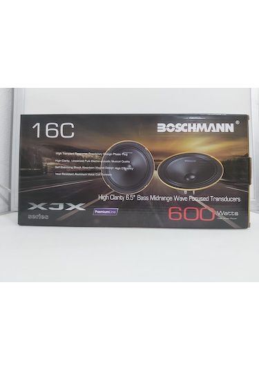 Boschmann 600W 16 Cm Midrange Hoparlör 16C 2 Adet