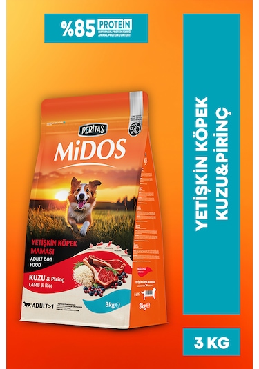 Kuzu Ve Pirinçli Yetişkin Köpek Maması Maintenance 3kg