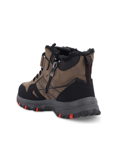 Slazenger NESKE Çocuk Cırt Cırtlı Kahve Bot