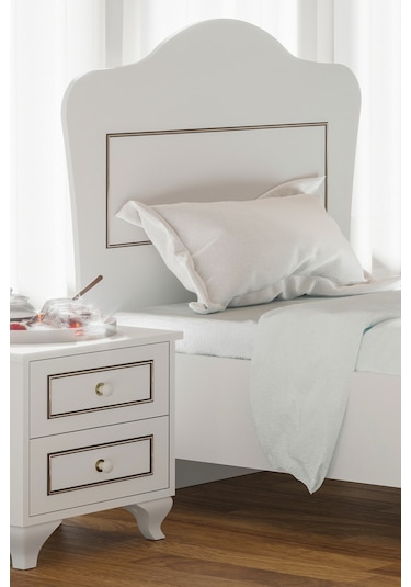 Rabi Mobilya Grey Country Karyola