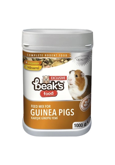 Beaks Karışık Guinea Pig Yemi 1000 gr
