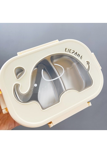 Lichen Paslanmaz Çelik Sızdırmaz 2 Bölmeli Beslenme Çantası