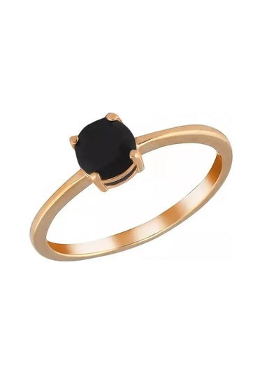 Lair Doğal Siyah Spinel İle Gümüş Halka 271285402 Siyah