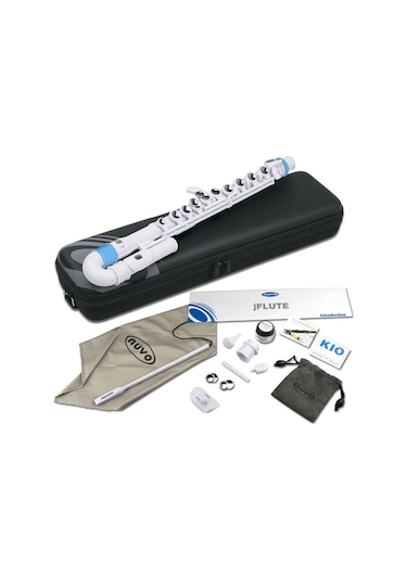 Yan Flüt Nuvo Jflüt Nuvo Beyaz/Mavi  N200Jfbl