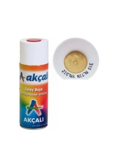 Akçalı 310 Altın Yaldız Sprey Boya