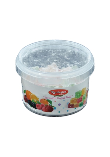 Kardeşler Şekerleme Basma Cevizli Sultan Küp Lokum 2.5 KG