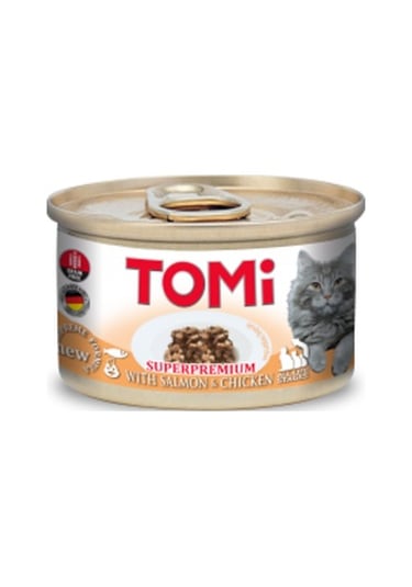 Zengemtx Tomı Kedı Somonlu Tavuklu Yaş Mama 85g 6 Adet Set