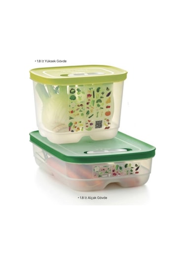 Tupperware Sera Özel Set 1.8lt Alçak ve Yüksek Gövde Esc