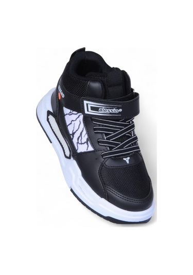 Ayakcenter 042 Alessio Syh-byz Erkek Çocuk Sneaker Ayakkabı Siyah