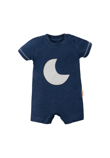 Ay Kısa Kol Kısa Tulum Indigo