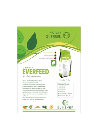Everfeed | 5-22-22+Te Npk Gübre 1 KG