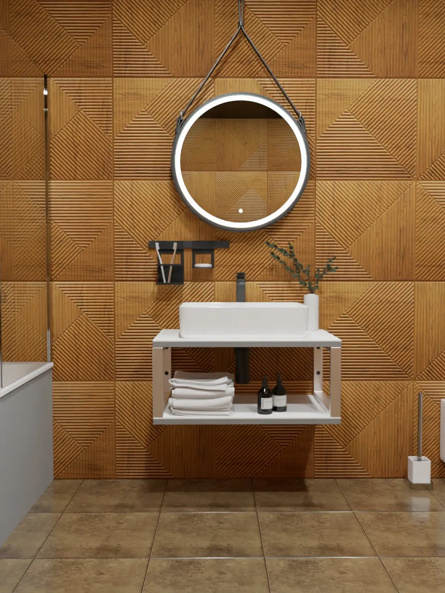 Steindorf Kendinden Yapışkanlı Panelli Duvar Kaplaması, 500x500x5 Mm, 10 Adet 302319741