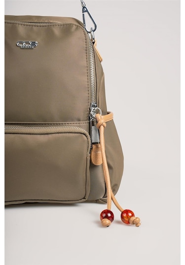 Ççs Kadın 18027 Sırt Ve Omuz Çantası Yeşil