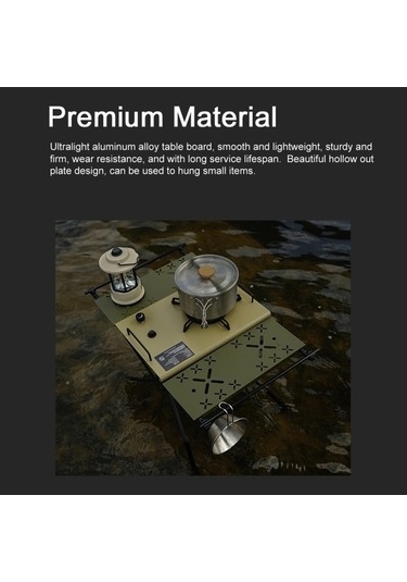 Bloomnest Ultra Taşınabilir Siyah Piknik Masası Küçük Boy Katlanır Kamp Hafif Barbekü Alüminyum & - Yq Siyah Siyah