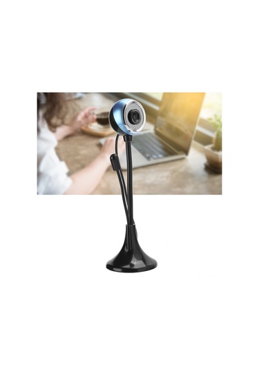 Xindoker Usb Webcam 480p Mikrofonlu 360 Derece Döner, Plug And Play, Pc/dizüstü/ Masaüstü İçin Otomatik Renk Ayarlı Optik Lensli Kameralar