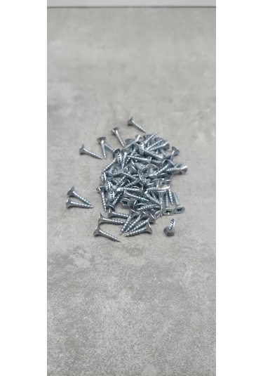 F Furnitura 3.5 X 16 Mm Ahşap Mobilya Vidaları Vida 242648116 Metal