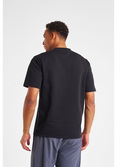 Lescon Erkek Kısa Kollu T-shirt 25s-1260-25n Siyah