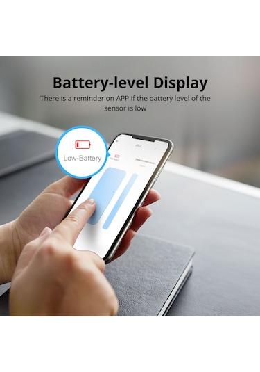 Dianziye Sonoff Dw2 Wifi Akıllı Pencere/kapı Sensörü - Ewelink Uzak Kontrol, Alarm Bildirimi, Geçmiş Kayıtlar Pil Yok M0802070002