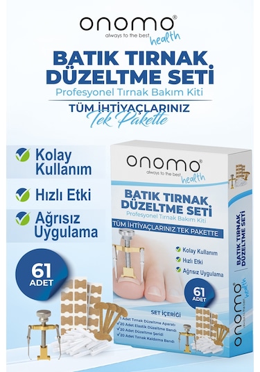 Health Batık Tırnak Düzeltme Seti 61 Adet